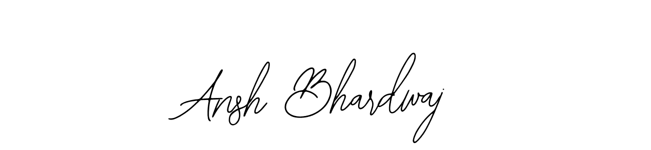 You should practise on your own different ways (Bearetta-2O07w) to write your name (Ansh Bhardwaj) in signature. don't let someone else do it for you. Ansh Bhardwaj signature style 12 images and pictures png