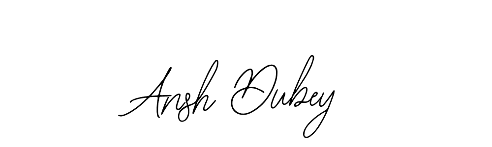 It looks lik you need a new signature style for name Ansh Dubey. Design unique handwritten (Bearetta-2O07w) signature with our free signature maker in just a few clicks. Ansh Dubey signature style 12 images and pictures png