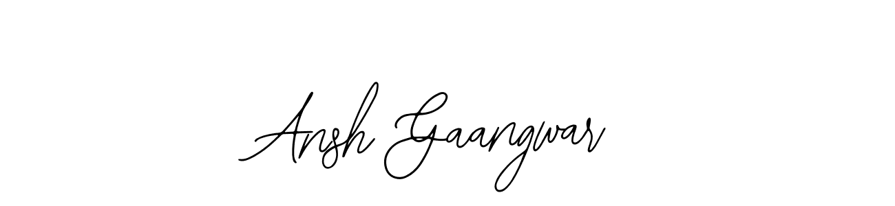 You can use this online signature creator to create a handwritten signature for the name Ansh Gaangwar. This is the best online autograph maker. Ansh Gaangwar signature style 12 images and pictures png