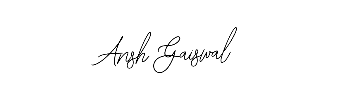 Also we have Ansh Gaiswal name is the best signature style. Create professional handwritten signature collection using Bearetta-2O07w autograph style. Ansh Gaiswal signature style 12 images and pictures png