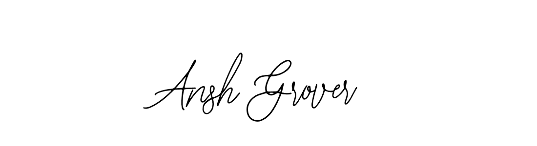 Use a signature maker to create a handwritten signature online. With this signature software, you can design (Bearetta-2O07w) your own signature for name Ansh Grover. Ansh Grover signature style 12 images and pictures png