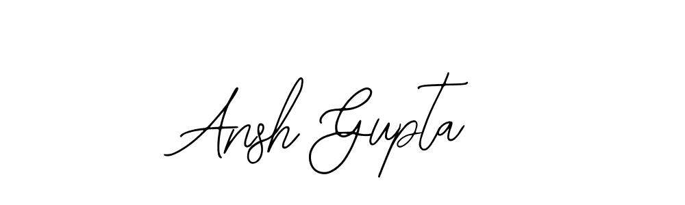 Make a beautiful signature design for name Ansh Gupta. With this signature (Bearetta-2O07w) style, you can create a handwritten signature for free. Ansh Gupta signature style 12 images and pictures png