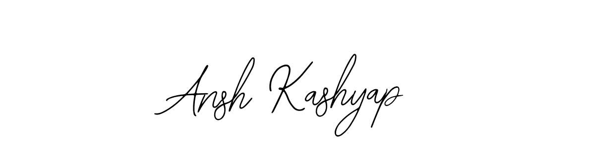 Also we have Ansh Kashyap name is the best signature style. Create professional handwritten signature collection using Bearetta-2O07w autograph style. Ansh Kashyap signature style 12 images and pictures png