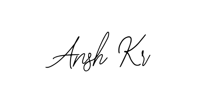 It looks lik you need a new signature style for name Ansh Kr. Design unique handwritten (Bearetta-2O07w) signature with our free signature maker in just a few clicks. Ansh Kr signature style 12 images and pictures png