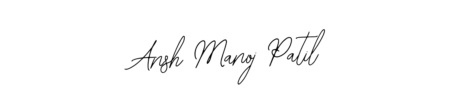 Also You can easily find your signature by using the search form. We will create Ansh Manoj Patil name handwritten signature images for you free of cost using Bearetta-2O07w sign style. Ansh Manoj Patil signature style 12 images and pictures png