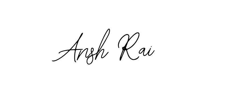 Make a beautiful signature design for name Ansh Rai. With this signature (Bearetta-2O07w) style, you can create a handwritten signature for free. Ansh Rai signature style 12 images and pictures png