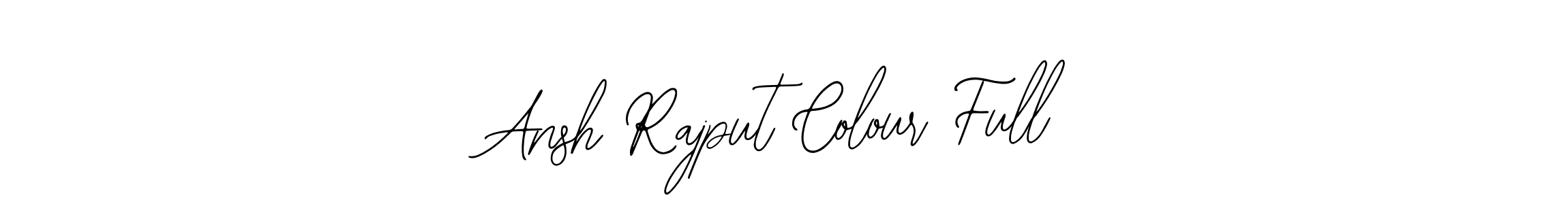 How to Draw Ansh Rajput Colour Full signature style? Bearetta-2O07w is a latest design signature styles for name Ansh Rajput Colour Full. Ansh Rajput Colour Full signature style 12 images and pictures png