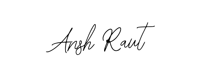 How to make Ansh Raut signature? Bearetta-2O07w is a professional autograph style. Create handwritten signature for Ansh Raut name. Ansh Raut signature style 12 images and pictures png