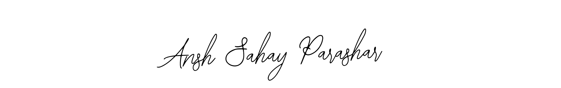 It looks lik you need a new signature style for name Ansh Sahay Parashar. Design unique handwritten (Bearetta-2O07w) signature with our free signature maker in just a few clicks. Ansh Sahay Parashar signature style 12 images and pictures png