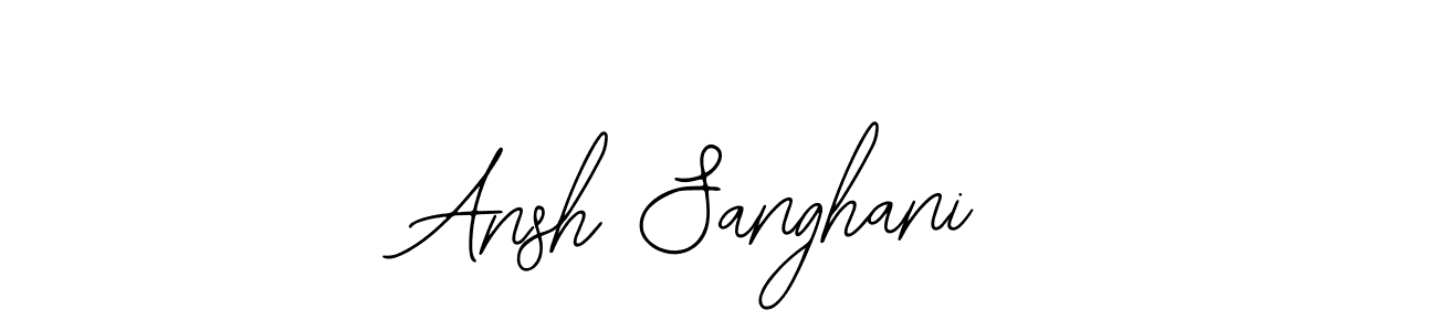 Also You can easily find your signature by using the search form. We will create Ansh Sanghani name handwritten signature images for you free of cost using Bearetta-2O07w sign style. Ansh Sanghani signature style 12 images and pictures png
