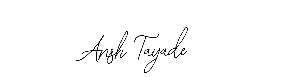 Ansh Tayade stylish signature style. Best Handwritten Sign (Bearetta-2O07w) for my name. Handwritten Signature Collection Ideas for my name Ansh Tayade. Ansh Tayade signature style 12 images and pictures png