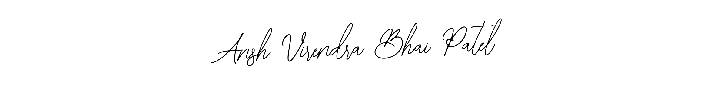 if you are searching for the best signature style for your name Ansh Virendra Bhai Patel. so please give up your signature search. here we have designed multiple signature styles  using Bearetta-2O07w. Ansh Virendra Bhai Patel signature style 12 images and pictures png