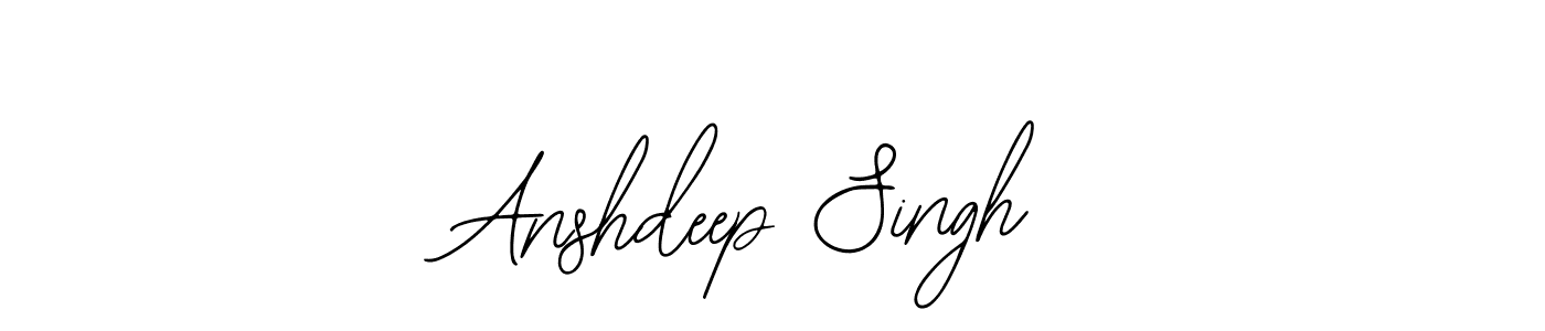 Make a short Anshdeep Singh signature style. Manage your documents anywhere anytime using Bearetta-2O07w. Create and add eSignatures, submit forms, share and send files easily. Anshdeep Singh signature style 12 images and pictures png