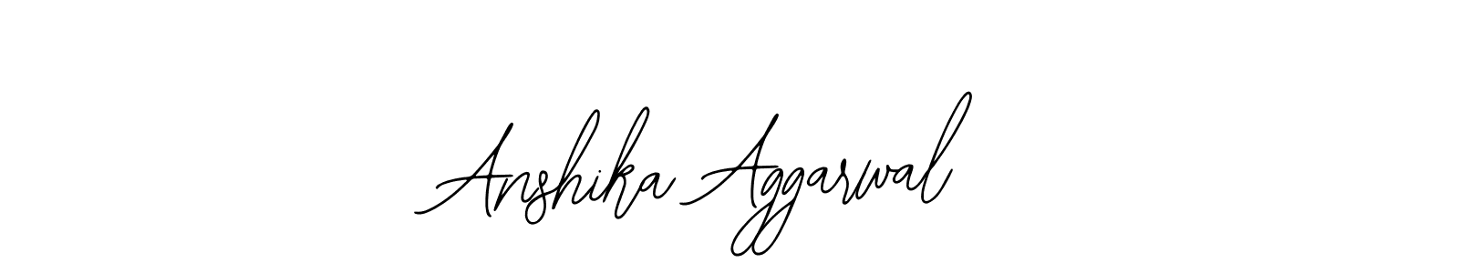 It looks lik you need a new signature style for name Anshika Aggarwal. Design unique handwritten (Bearetta-2O07w) signature with our free signature maker in just a few clicks. Anshika Aggarwal signature style 12 images and pictures png