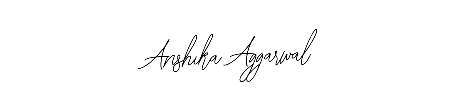 Use a signature maker to create a handwritten signature online. With this signature software, you can design (Bearetta-2O07w) your own signature for name Anshika Aggarwal. Anshika Aggarwal signature style 12 images and pictures png