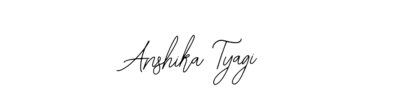 It looks lik you need a new signature style for name Anshika Tyagi. Design unique handwritten (Bearetta-2O07w) signature with our free signature maker in just a few clicks. Anshika Tyagi signature style 12 images and pictures png