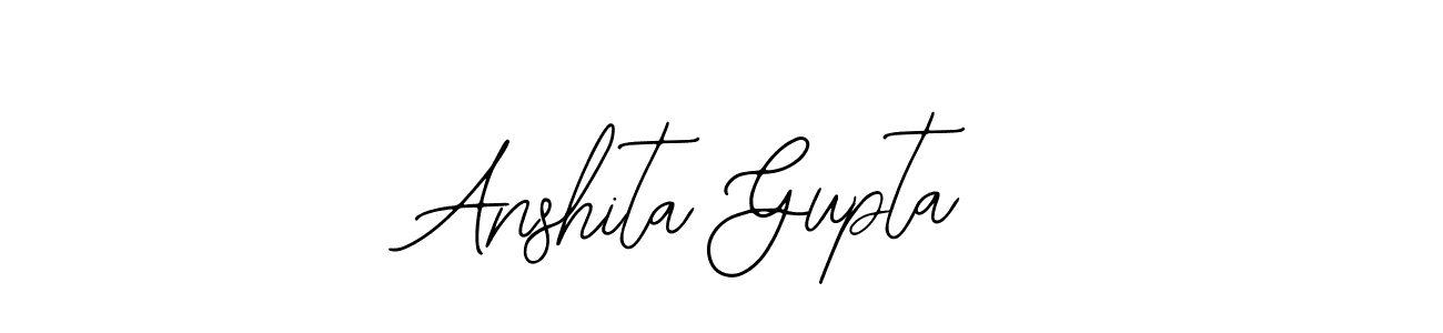 Make a beautiful signature design for name Anshita Gupta. Use this online signature maker to create a handwritten signature for free. Anshita Gupta signature style 12 images and pictures png