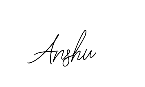 Also You can easily find your signature by using the search form. We will create Anshu name handwritten signature images for you free of cost using Bearetta-2O07w sign style. Anshu signature style 12 images and pictures png