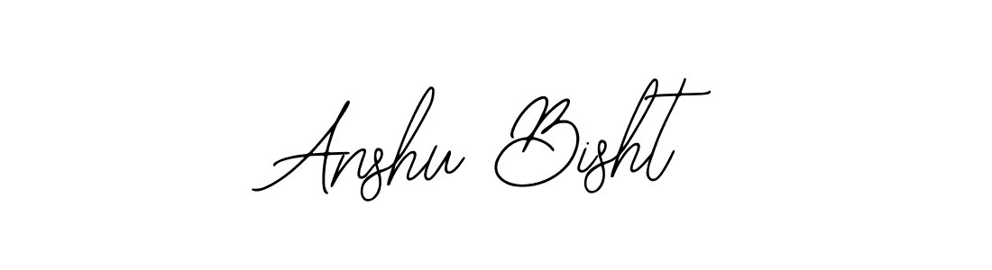Make a beautiful signature design for name Anshu Bisht. Use this online signature maker to create a handwritten signature for free. Anshu Bisht signature style 12 images and pictures png
