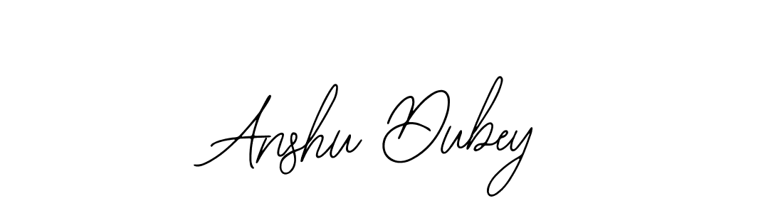 Also we have Anshu Dubey name is the best signature style. Create professional handwritten signature collection using Bearetta-2O07w autograph style. Anshu Dubey signature style 12 images and pictures png