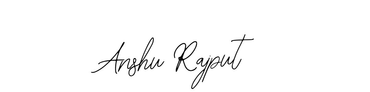 Also we have Anshu Rajput name is the best signature style. Create professional handwritten signature collection using Bearetta-2O07w autograph style. Anshu Rajput signature style 12 images and pictures png
