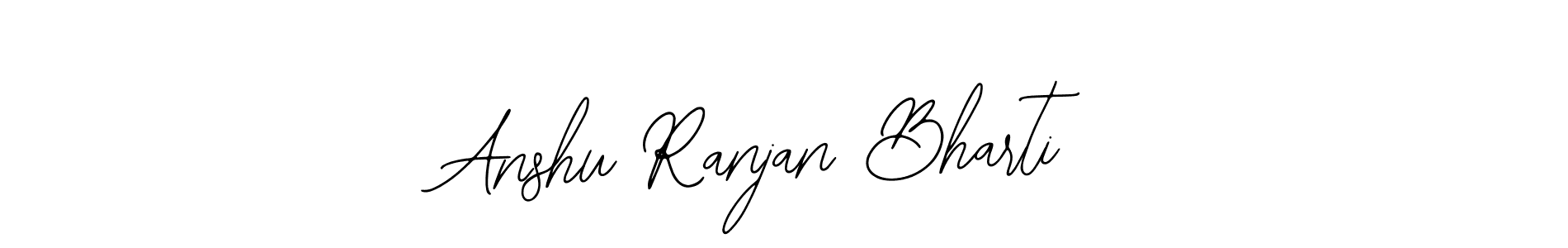 Anshu Ranjan Bharti stylish signature style. Best Handwritten Sign (Bearetta-2O07w) for my name. Handwritten Signature Collection Ideas for my name Anshu Ranjan Bharti. Anshu Ranjan Bharti signature style 12 images and pictures png