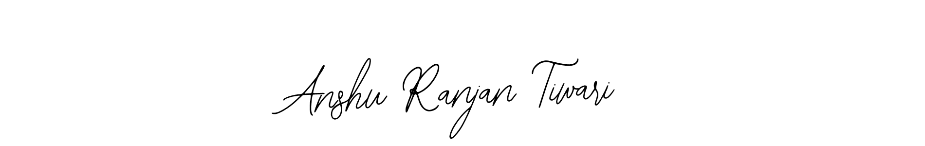 Use a signature maker to create a handwritten signature online. With this signature software, you can design (Bearetta-2O07w) your own signature for name Anshu Ranjan Tiwari. Anshu Ranjan Tiwari signature style 12 images and pictures png