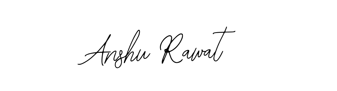 Use a signature maker to create a handwritten signature online. With this signature software, you can design (Bearetta-2O07w) your own signature for name Anshu Rawat. Anshu Rawat signature style 12 images and pictures png