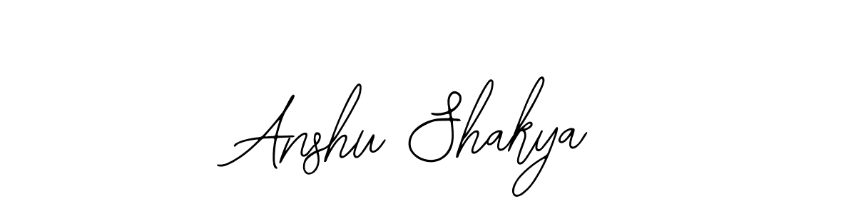The best way (Bearetta-2O07w) to make a short signature is to pick only two or three words in your name. The name Anshu Shakya include a total of six letters. For converting this name. Anshu Shakya signature style 12 images and pictures png