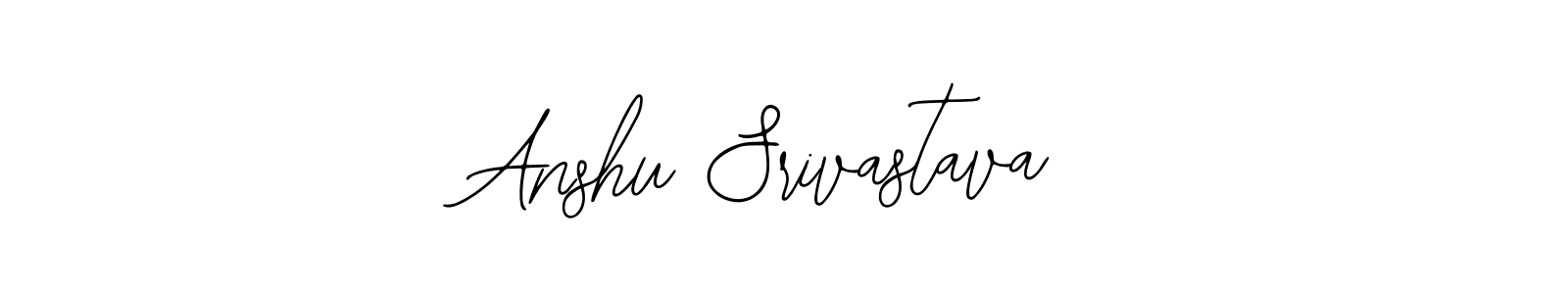 Design your own signature with our free online signature maker. With this signature software, you can create a handwritten (Bearetta-2O07w) signature for name Anshu Srivastava. Anshu Srivastava signature style 12 images and pictures png