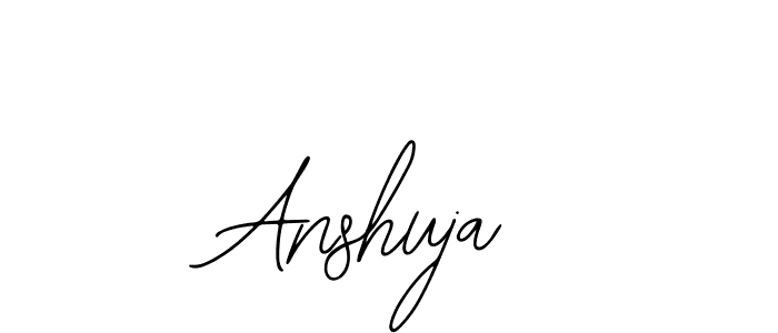 Anshuja stylish signature style. Best Handwritten Sign (Bearetta-2O07w) for my name. Handwritten Signature Collection Ideas for my name Anshuja. Anshuja signature style 12 images and pictures png