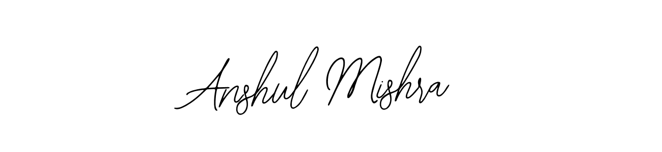 Use a signature maker to create a handwritten signature online. With this signature software, you can design (Bearetta-2O07w) your own signature for name Anshul Mishra. Anshul Mishra signature style 12 images and pictures png