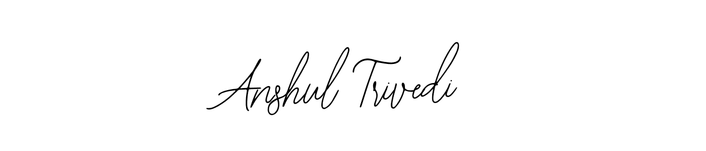 Make a beautiful signature design for name Anshul Trivedi. With this signature (Bearetta-2O07w) style, you can create a handwritten signature for free. Anshul Trivedi signature style 12 images and pictures png