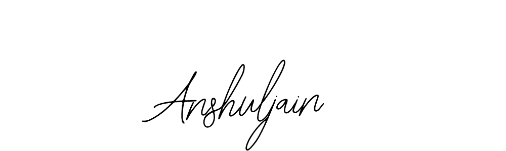 Also You can easily find your signature by using the search form. We will create Anshuljain name handwritten signature images for you free of cost using Bearetta-2O07w sign style. Anshuljain signature style 12 images and pictures png