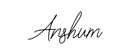 You should practise on your own different ways (Bearetta-2O07w) to write your name (Anshum) in signature. Don't let someone else do it for you. Anshum signature style 12 images and pictures png