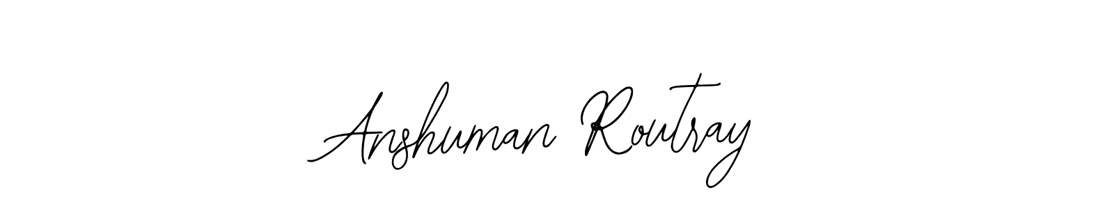 Make a beautiful signature design for name Anshuman Routray. With this signature (Bearetta-2O07w) style, you can create a handwritten signature for free. Anshuman Routray signature style 12 images and pictures png