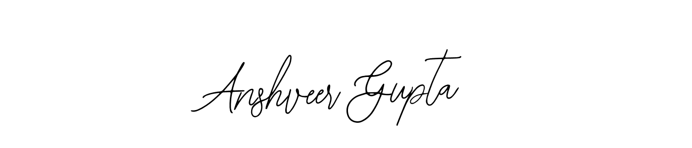 Make a beautiful signature design for name Anshveer Gupta. With this signature (Bearetta-2O07w) style, you can create a handwritten signature for free. Anshveer Gupta signature style 12 images and pictures png