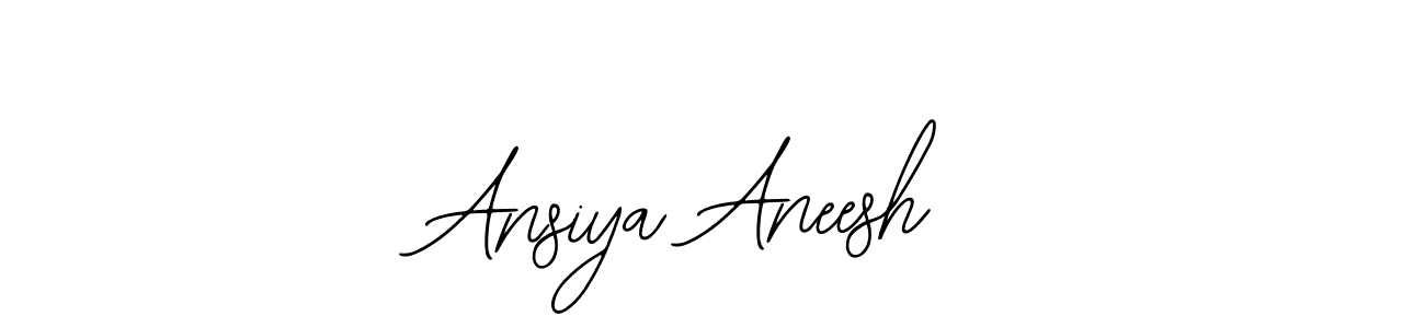 Design your own signature with our free online signature maker. With this signature software, you can create a handwritten (Bearetta-2O07w) signature for name Ansiya Aneesh. Ansiya Aneesh signature style 12 images and pictures png