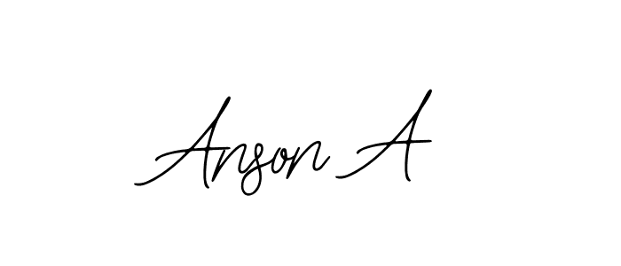 Create a beautiful signature design for name Anson A. With this signature (Bearetta-2O07w) fonts, you can make a handwritten signature for free. Anson A signature style 12 images and pictures png