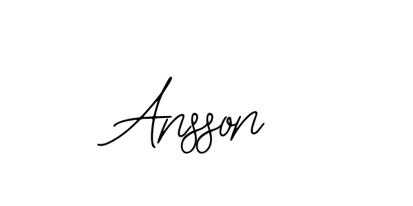 Design your own signature with our free online signature maker. With this signature software, you can create a handwritten (Bearetta-2O07w) signature for name Ansson. Ansson signature style 12 images and pictures png
