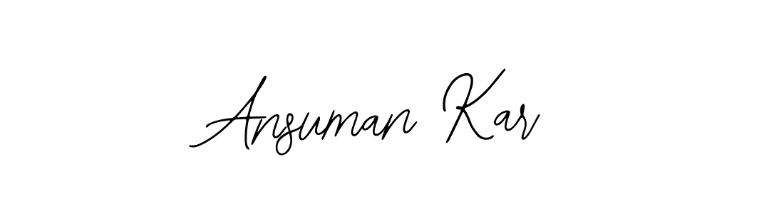 Ansuman Kar stylish signature style. Best Handwritten Sign (Bearetta-2O07w) for my name. Handwritten Signature Collection Ideas for my name Ansuman Kar. Ansuman Kar signature style 12 images and pictures png