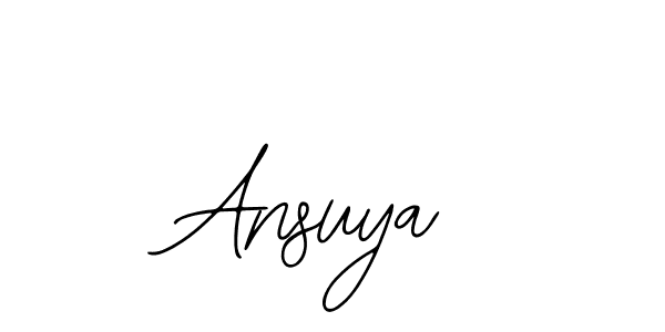 Also we have Ansuya name is the best signature style. Create professional handwritten signature collection using Bearetta-2O07w autograph style. Ansuya signature style 12 images and pictures png