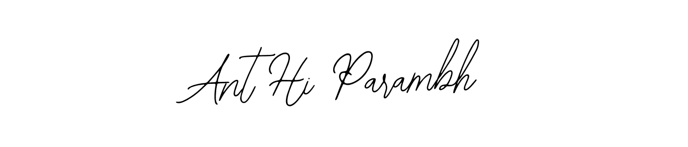 You can use this online signature creator to create a handwritten signature for the name Ant Hi Parambh. This is the best online autograph maker. Ant Hi Parambh signature style 12 images and pictures png
