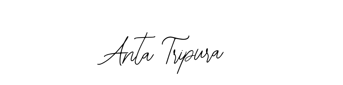 You should practise on your own different ways (Bearetta-2O07w) to write your name (Anta Tripura) in signature. don't let someone else do it for you. Anta Tripura signature style 12 images and pictures png