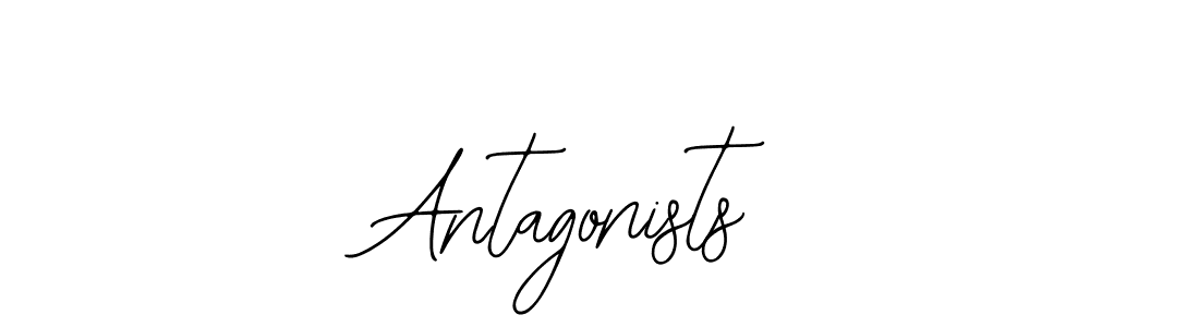 Use a signature maker to create a handwritten signature online. With this signature software, you can design (Bearetta-2O07w) your own signature for name Antagonists. Antagonists signature style 12 images and pictures png