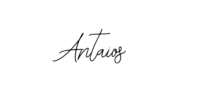 You should practise on your own different ways (Bearetta-2O07w) to write your name (Antaios) in signature. don't let someone else do it for you. Antaios signature style 12 images and pictures png