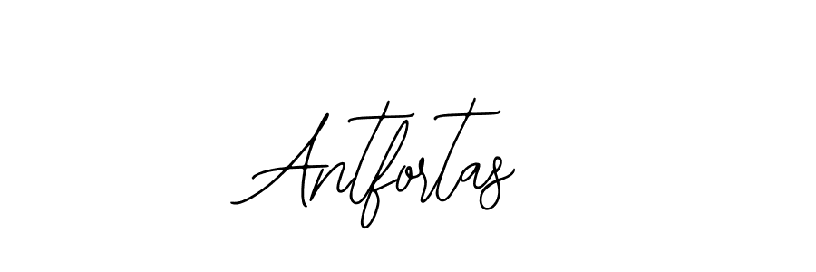 How to make Antfortas signature? Bearetta-2O07w is a professional autograph style. Create handwritten signature for Antfortas name. Antfortas signature style 12 images and pictures png