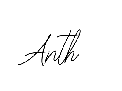 Use a signature maker to create a handwritten signature online. With this signature software, you can design (Bearetta-2O07w) your own signature for name Anth. Anth signature style 12 images and pictures png