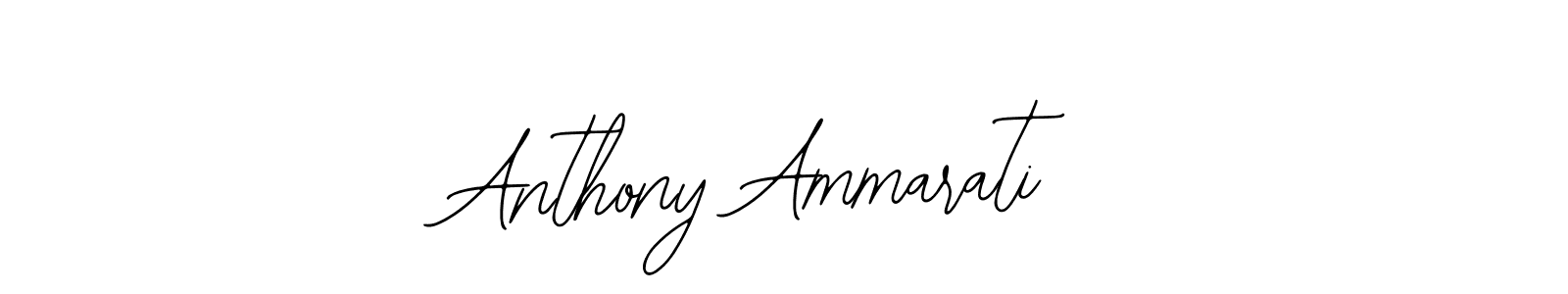 How to make Anthony Ammarati name signature. Use Bearetta-2O07w style for creating short signs online. This is the latest handwritten sign. Anthony Ammarati signature style 12 images and pictures png