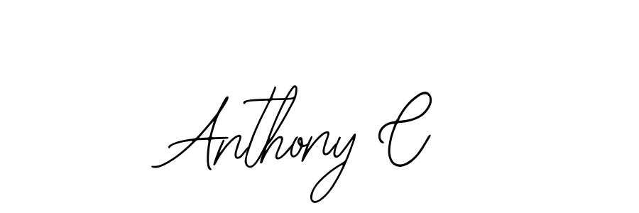 Design your own signature with our free online signature maker. With this signature software, you can create a handwritten (Bearetta-2O07w) signature for name Anthony C. Anthony C signature style 12 images and pictures png